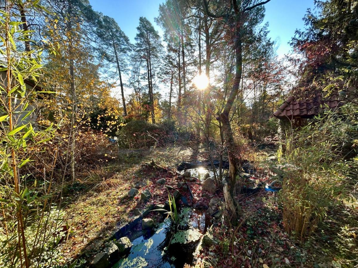 Ferienhaus Im Gruenen Mit Kamin Oranienburg Luaran gambar