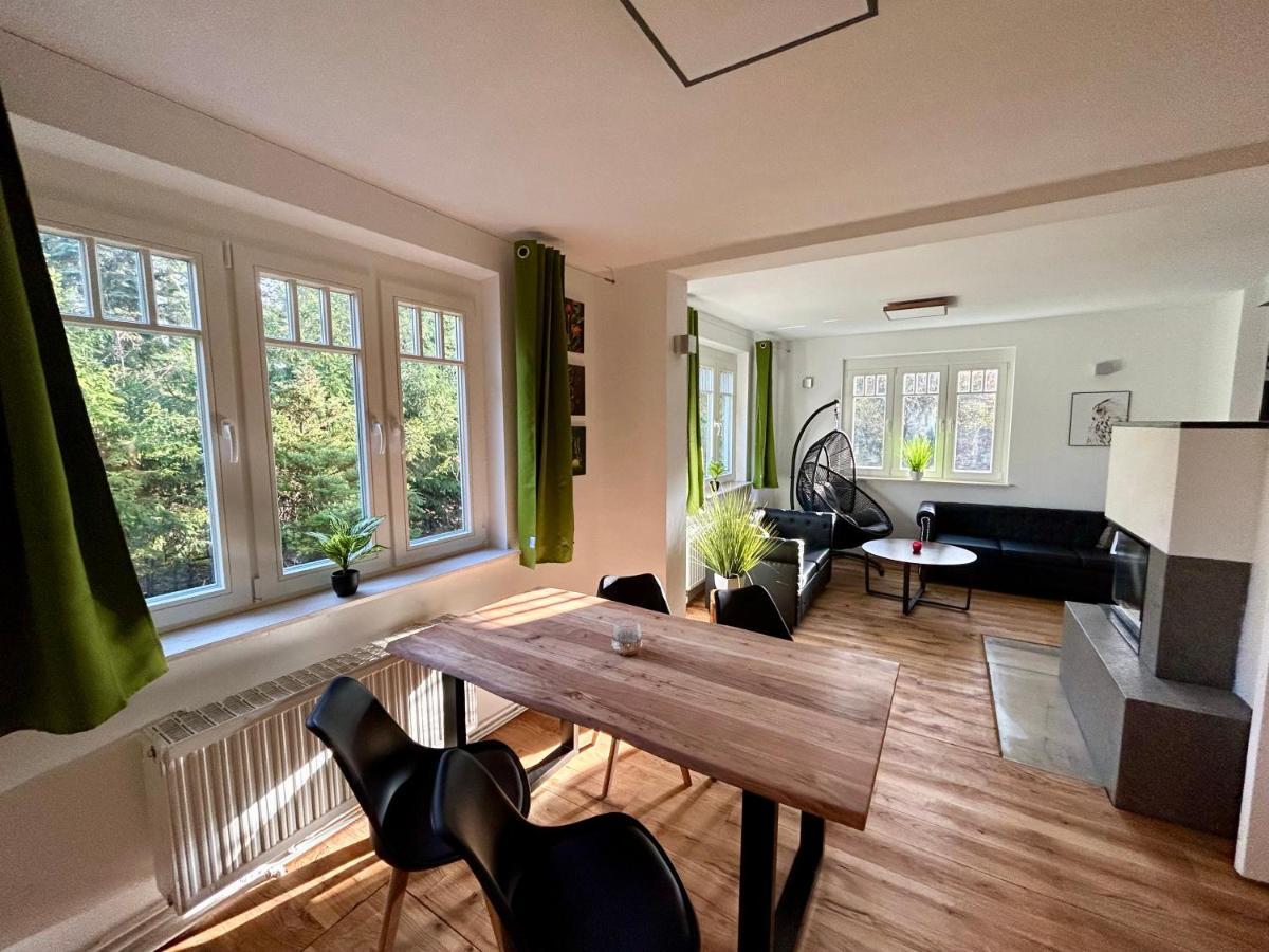 Ferienhaus Im Gruenen Mit Kamin Oranienburg Luaran gambar