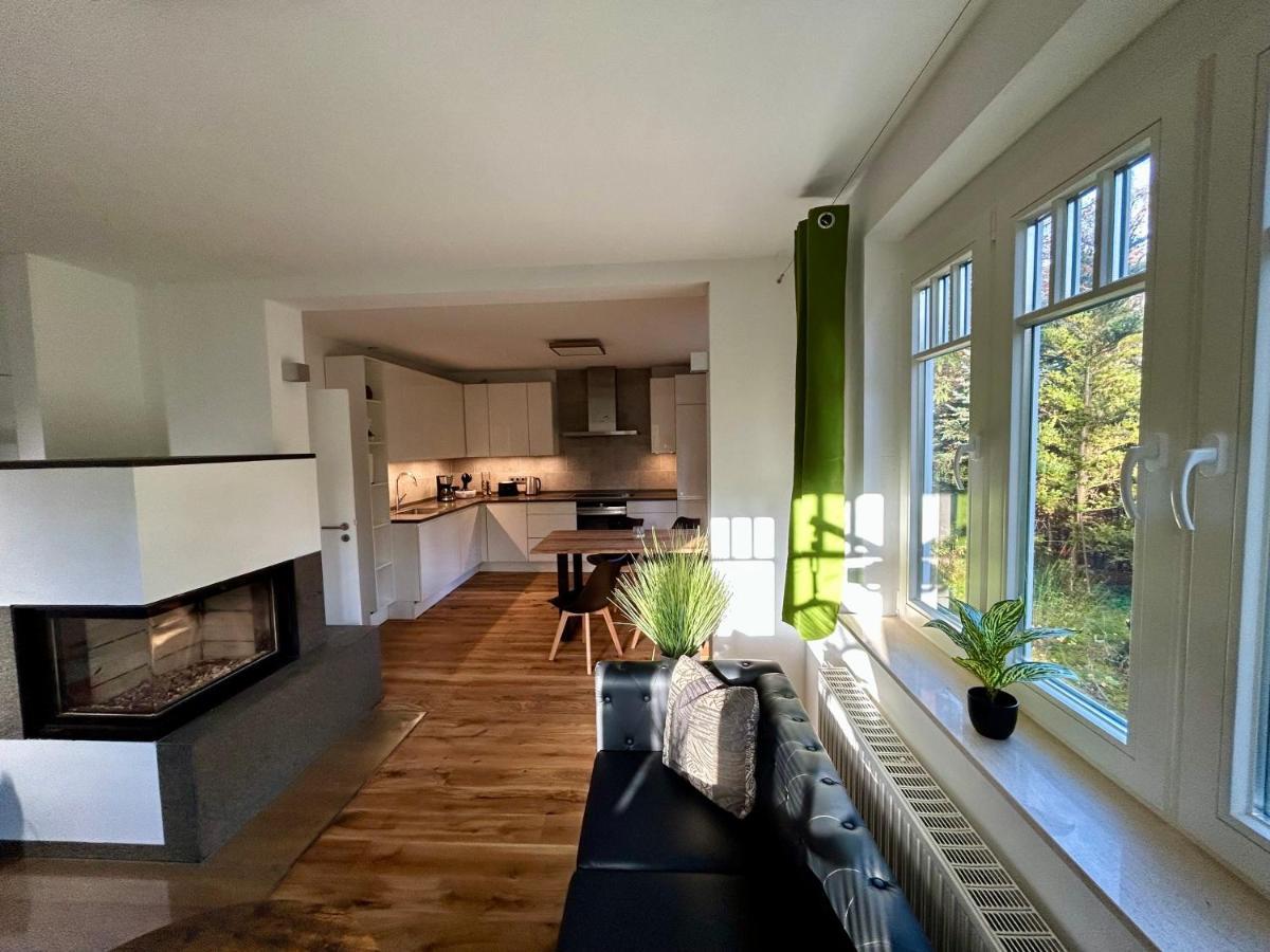 Ferienhaus Im Gruenen Mit Kamin Oranienburg Luaran gambar