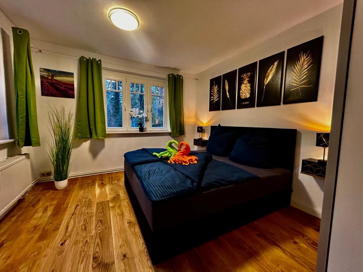 Ferienhaus Im Gruenen Mit Kamin Oranienburg Luaran gambar