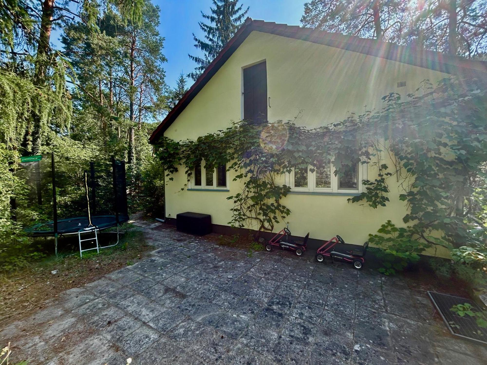 Ferienhaus Im Gruenen Mit Kamin Oranienburg Luaran gambar